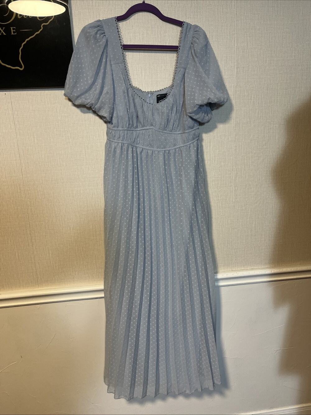 Asos Blue Maxi Size 8